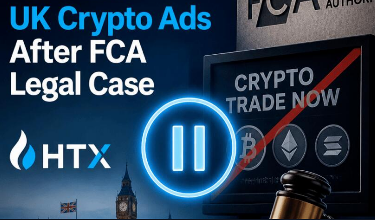 HTX, FCA 법적 소송 이후 영국 내 불법 암호화폐 광고 중단 예정