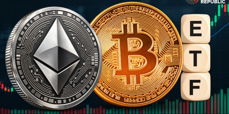 암호화폐 ETF 엇갈린 흐름